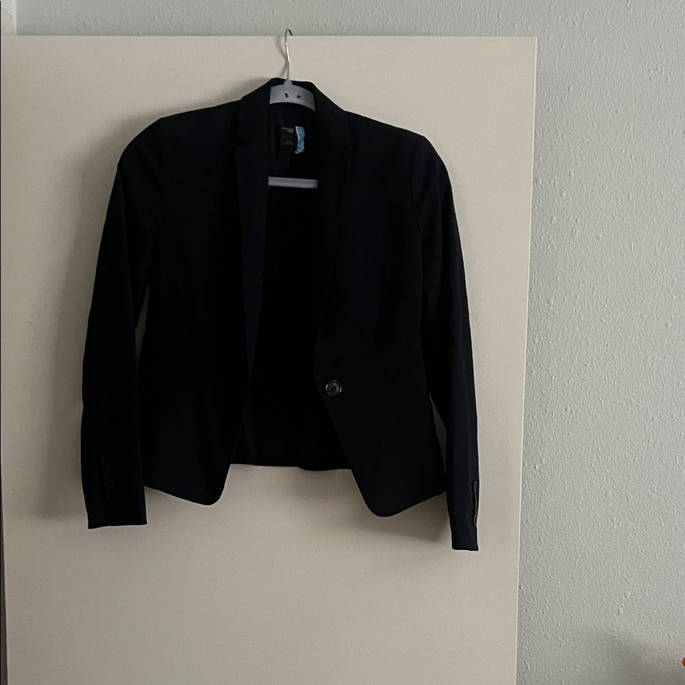 Ann Taylor Elegant Dark Blazer